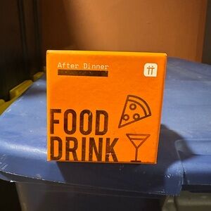 Orange After Dinner Food Drink Box